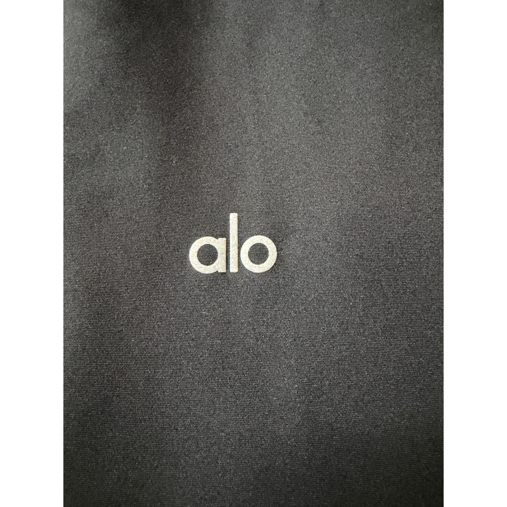 Alo Yoga Women Black Logo Waistband High Rise Vapor Leggings Sm W5512R VN3158r - Picture 8 of 9